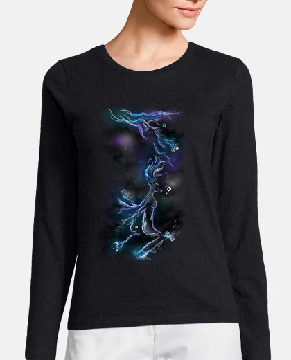Tee-shirt t-shirt à manches longues femme eau femme