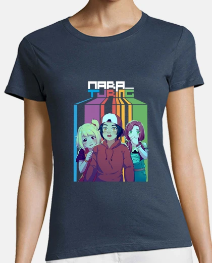 T-shirt t-shirt a manica corta da donna mara turing. la rinascita del male