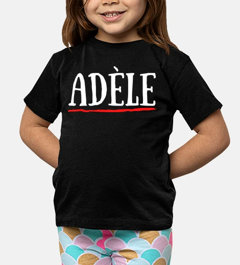 Abbigliamento t shirt adele nome battesimo nascita
