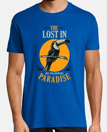 T-shirt t shirt animal birds bird retro vintage rio de janeiro paradise