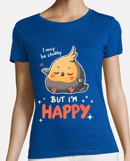 T-shirt t-shirt animale ninfa cacatua paffuto