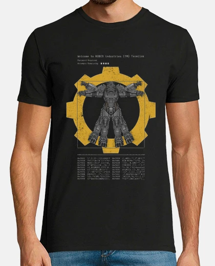Tee-shirt t-shirt armure assistée de vitruve