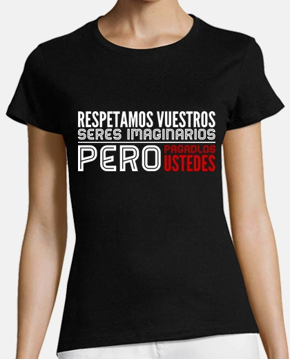 T-shirt t-shirt attillata - la paghi tu - sindios