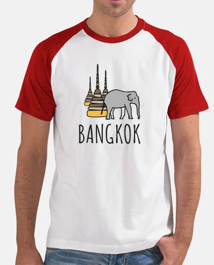 T-shirt t-shirt avventuriera bangkok