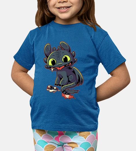 Abbigliamento t-shirt bambini carino drago sdentato