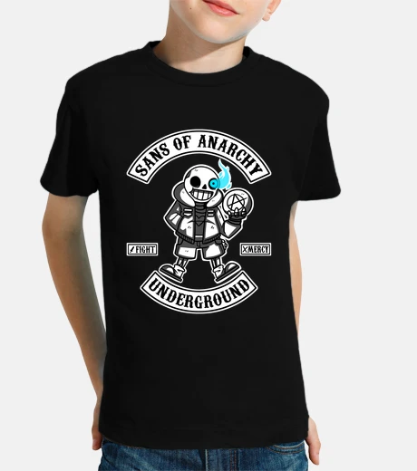 Abbigliamento t-shirt bambino sans of anarchy