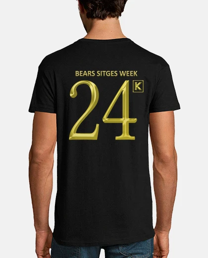 t-shirt bears sitges week 2024 front and back