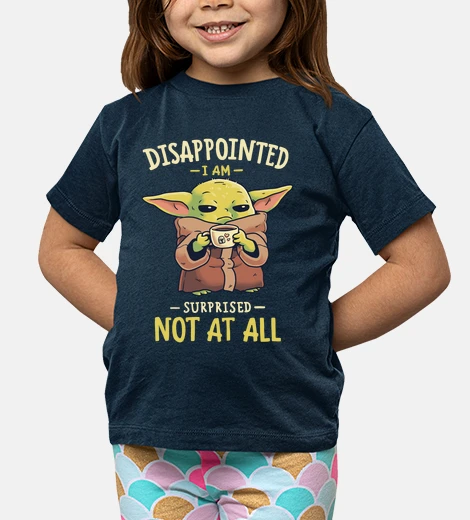 Vêtements t-shirt bébé yoda mandalorian meme enfant