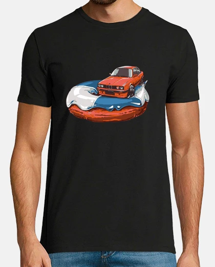 T-shirt t-shirt bmw e30 ciambella!