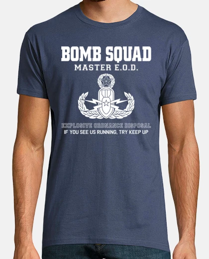 T-shirt t-shirt bomb squad eod maestro mod.1
