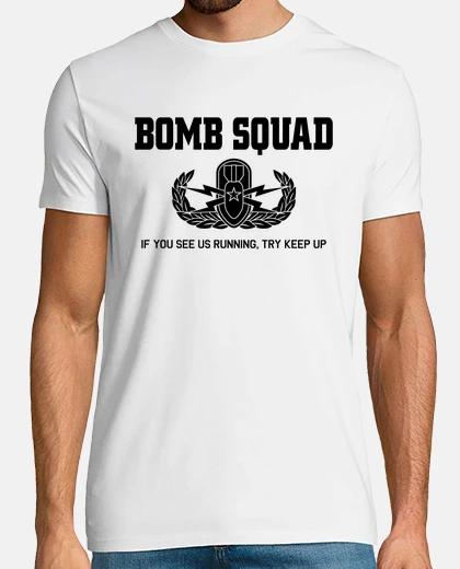 T-shirt t-shirt bomb squad mod.2