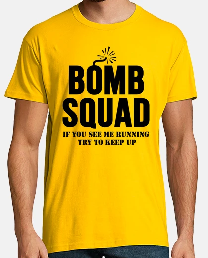 T-shirt t-shirt bomb squad mod.8