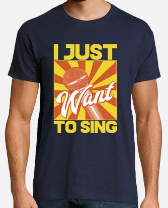 T shirt cantanti karaoke frasi vintage tostadora
