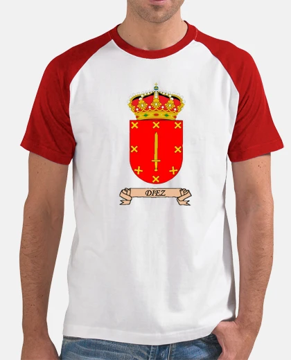 T-shirt t-shirt cappotto baseball cognome díez