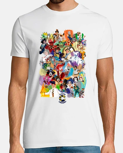 Tee-shirt t-shirt carnaval illustre