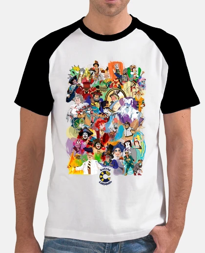 Tee-shirt t-shirt carnaval illustre homme