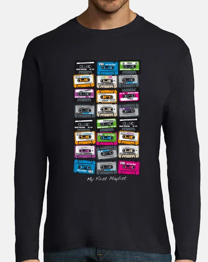 T-shirt t-shirt cassettes - my first playlist