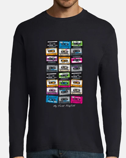 T-shirt t-shirt cassettes - my first playlist