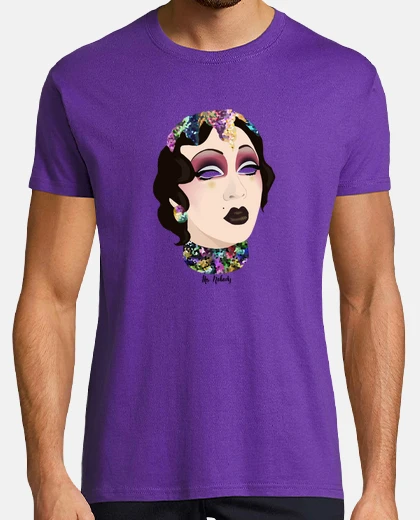 Tee-shirt t-shirt chachki violet
