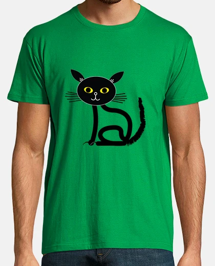 Tee-shirt t-shirt chat attachant pour eux