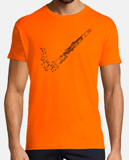 T-shirt t-shirt clarinetto