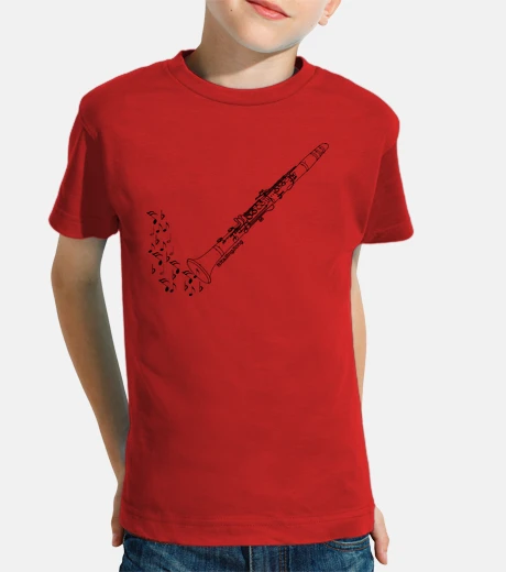 Abbigliamento t-shirt clarinetto