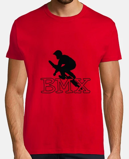 Tee-shirt T-shirt Cyclisme - un Vélo - un Cycliste - BMX