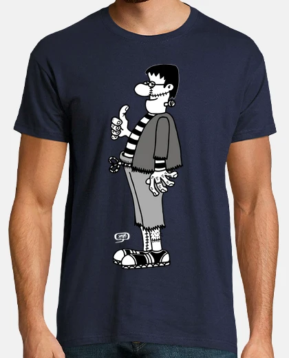 Tee-shirt t-shirt d&#39;halloween frankenstein