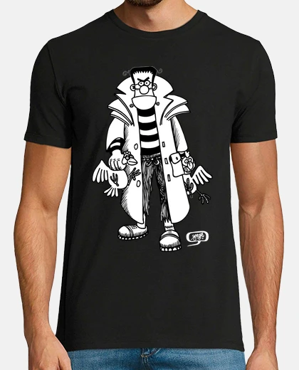 Tee-shirt t-shirt d&#39;halloween frankenstein