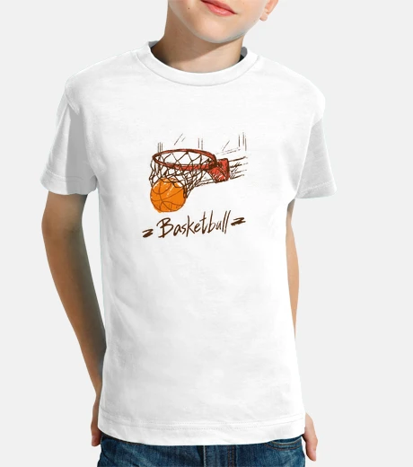 Abbigliamento t-shirt da basket idea regalo