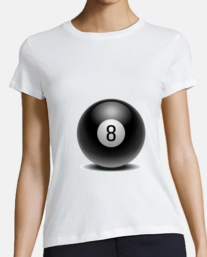 T-shirt t-shirt da donna lucky 8 ball