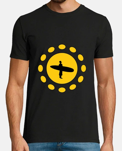 T-shirt t-shirt da surf - beach - sole