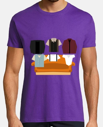 T-shirt t-shirt da uomo - gli amici: il one dove all ebbe inizio