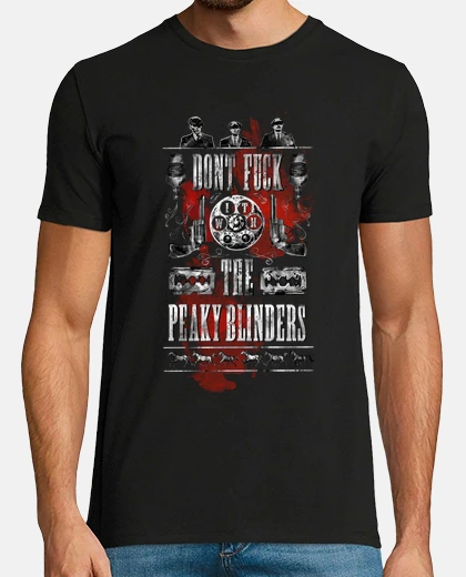 T-shirt t-shirt da uomo - paraocchi peaky