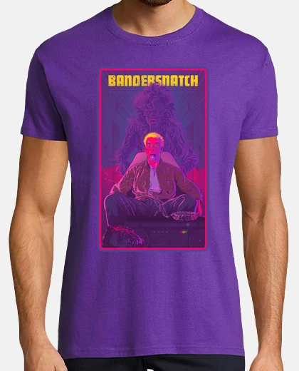 T-shirt t-shirt da uomo - segui colin - bandersnatch