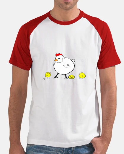 T-shirt t-shirt da uomo pulcini