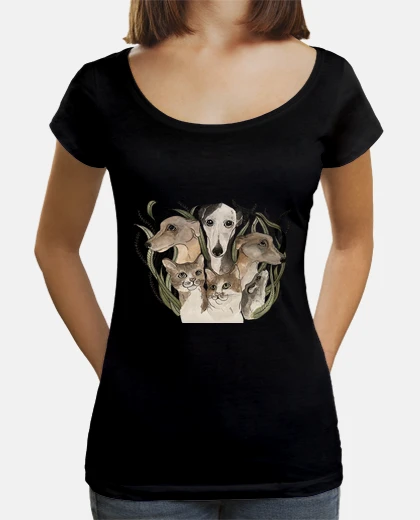 T-shirt t-shirt donna salvata