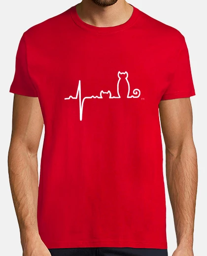 T-shirt t-shirt elettrogatografica