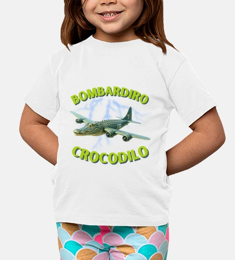 Vêtements t-shirt enfant bombardiro crocodile