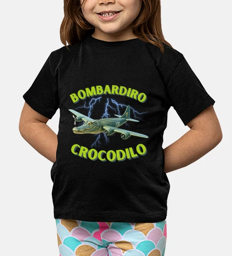 Vêtements t-shirt enfant bombardiro crocodile