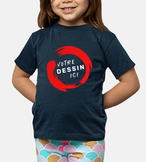 Vêtements t-shirt enfant personnalisé