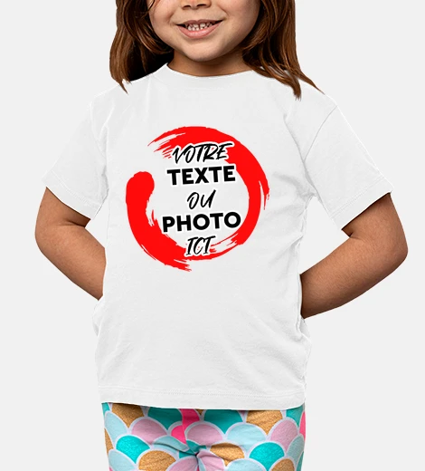 Vêtements T-shirt enfant personnalisé