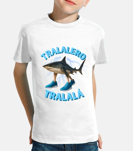 Vêtements t-shirt enfant tralalero tralala