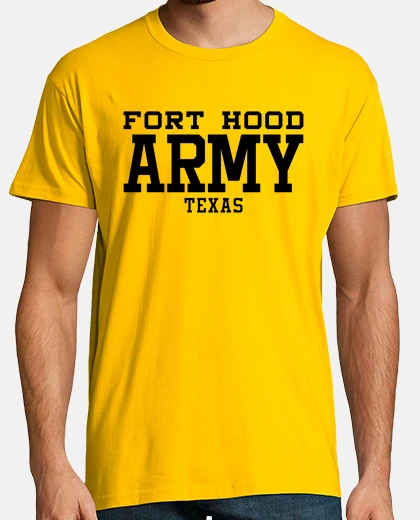 T-shirt t-shirt esercito fort hood mod.1