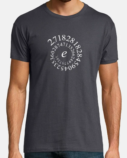 Tee-shirt t-shirt euler geek - maths -