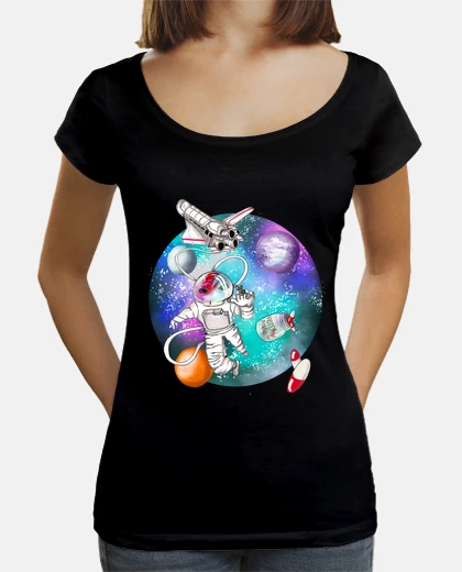Tee-shirt t-shirt femme à col bateau