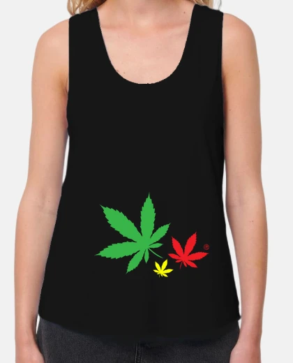 Tee-shirt T-shirt femme bretelles amples et Loose Fit, Noir