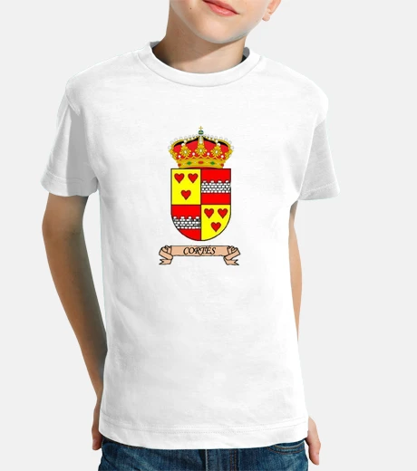 Abbigliamento t-shirt figli scudo nome educato