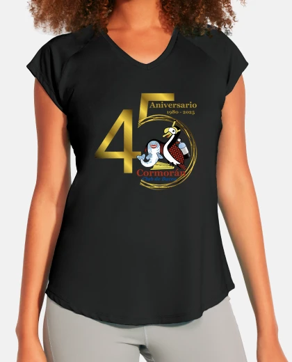 Tee-shirt t-shirt fille peak 45e anniversaire