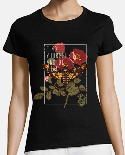 Tee-shirt T-SHIRT Find yourself and be that butterfly